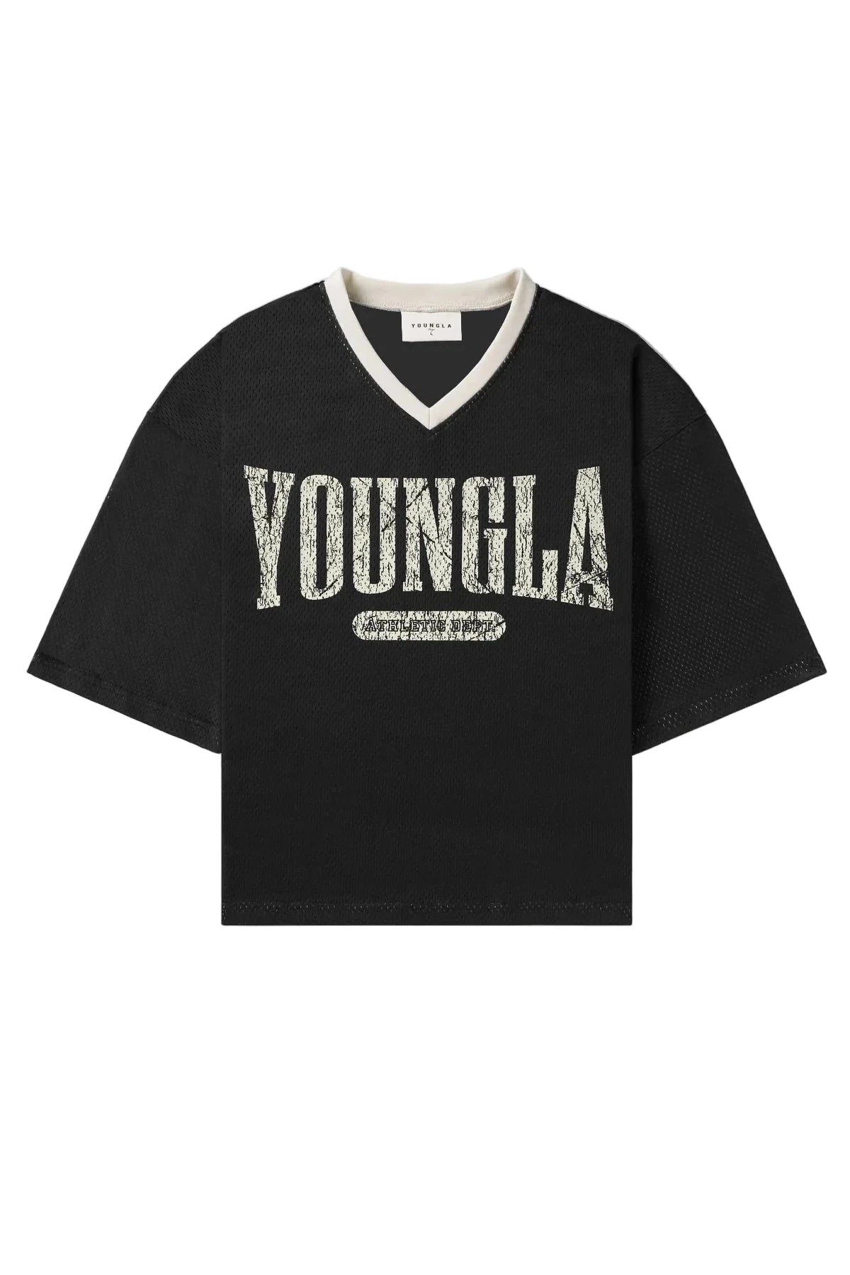 Super Large T-shirt Men - Large Mesh Printed Short Sleeve Top