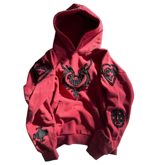 Graffiti Hoodie – Oversized Harajuku Graphic Sweatshirt