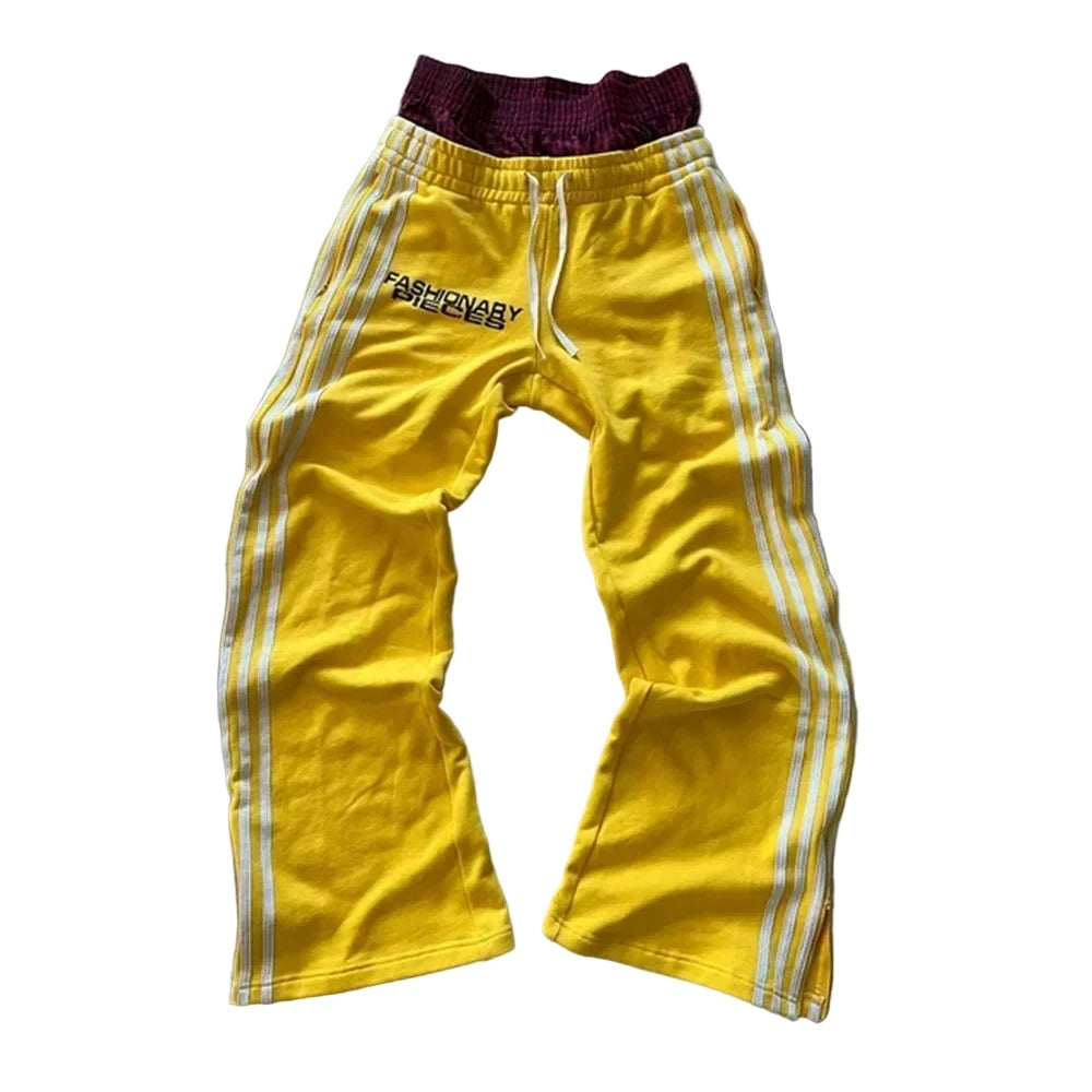 Y2K Striped Casual Pants – Retro Harajuku Unisex
