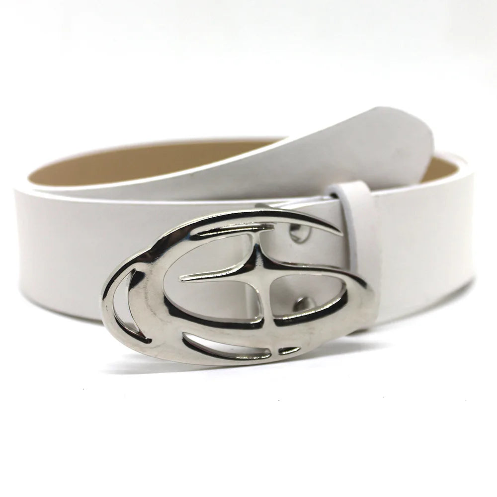 Y2K Rivet Punk Wide Belt for Women - Retro Belt