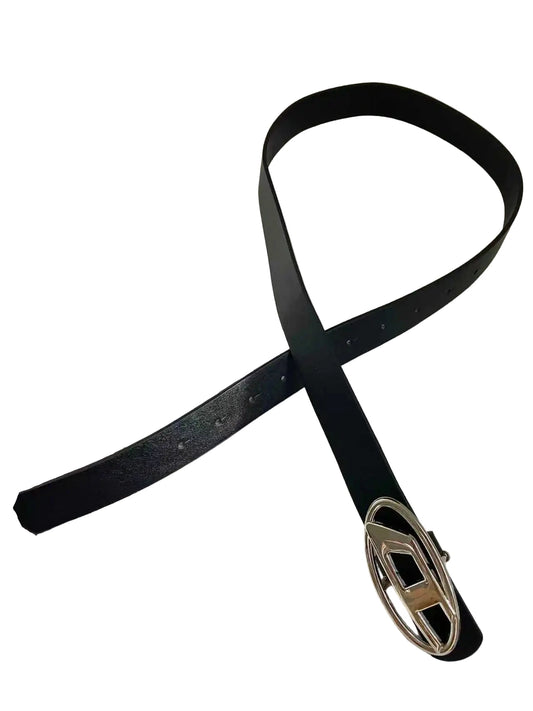 Women's Y2K Punk PU Leather Letter D Belt