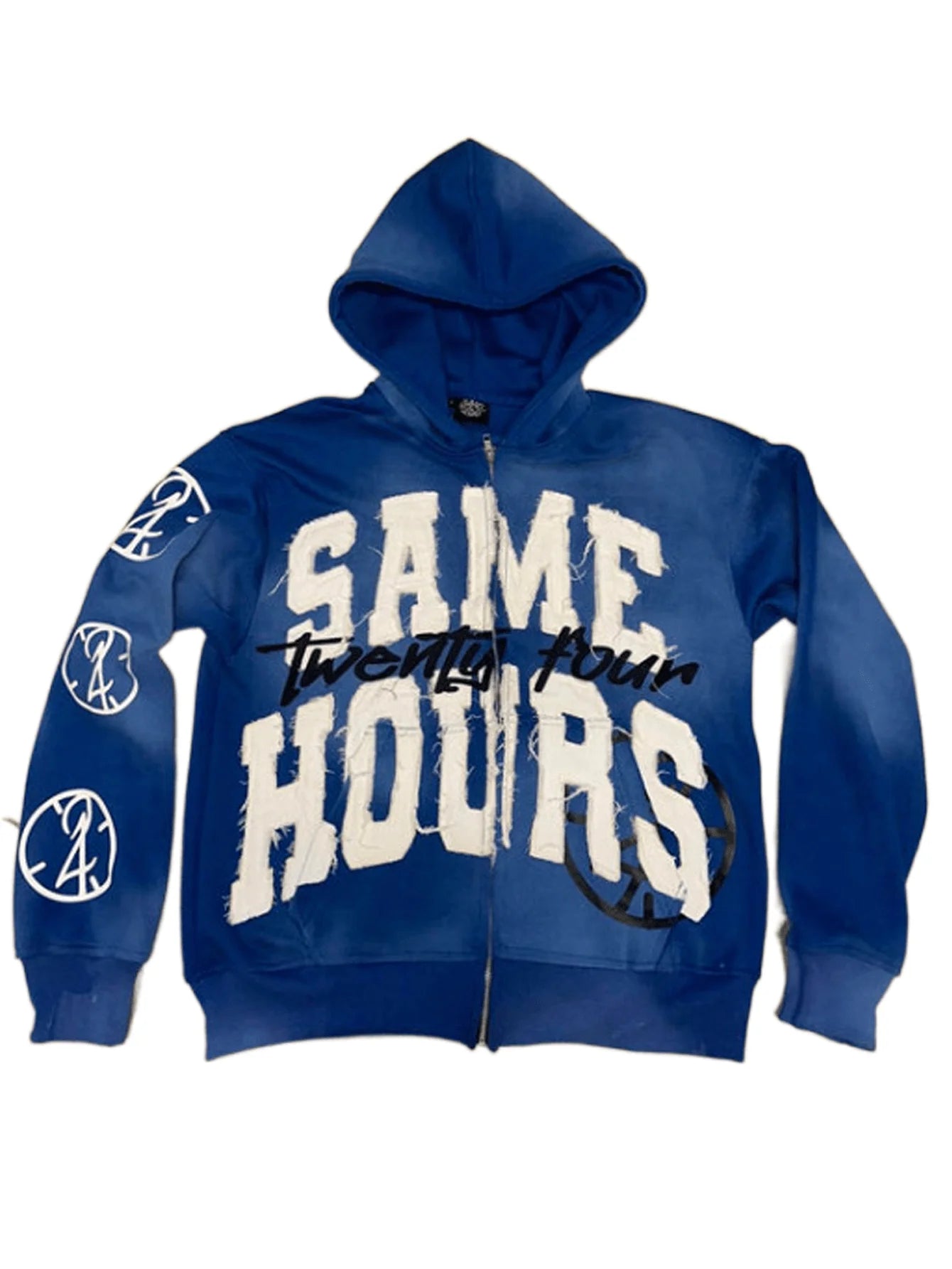 Y2K Graphic Zip-Up Hoodie – Oversized Streetwear Sweatshirt