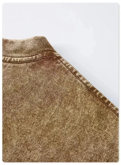 Washed Cotton Loose-Fit Tee - Unisex