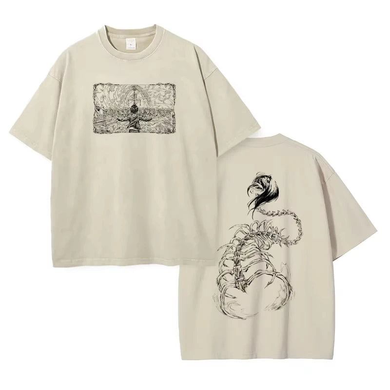 Vintage Eren Jaeger Attack on Titan Anime Tee - Unisex