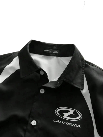 Casual Oversized V-Neck Jersey Tee - Unisex