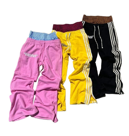 Y2K Striped Casual Pants – Retro Harajuku Unisex
