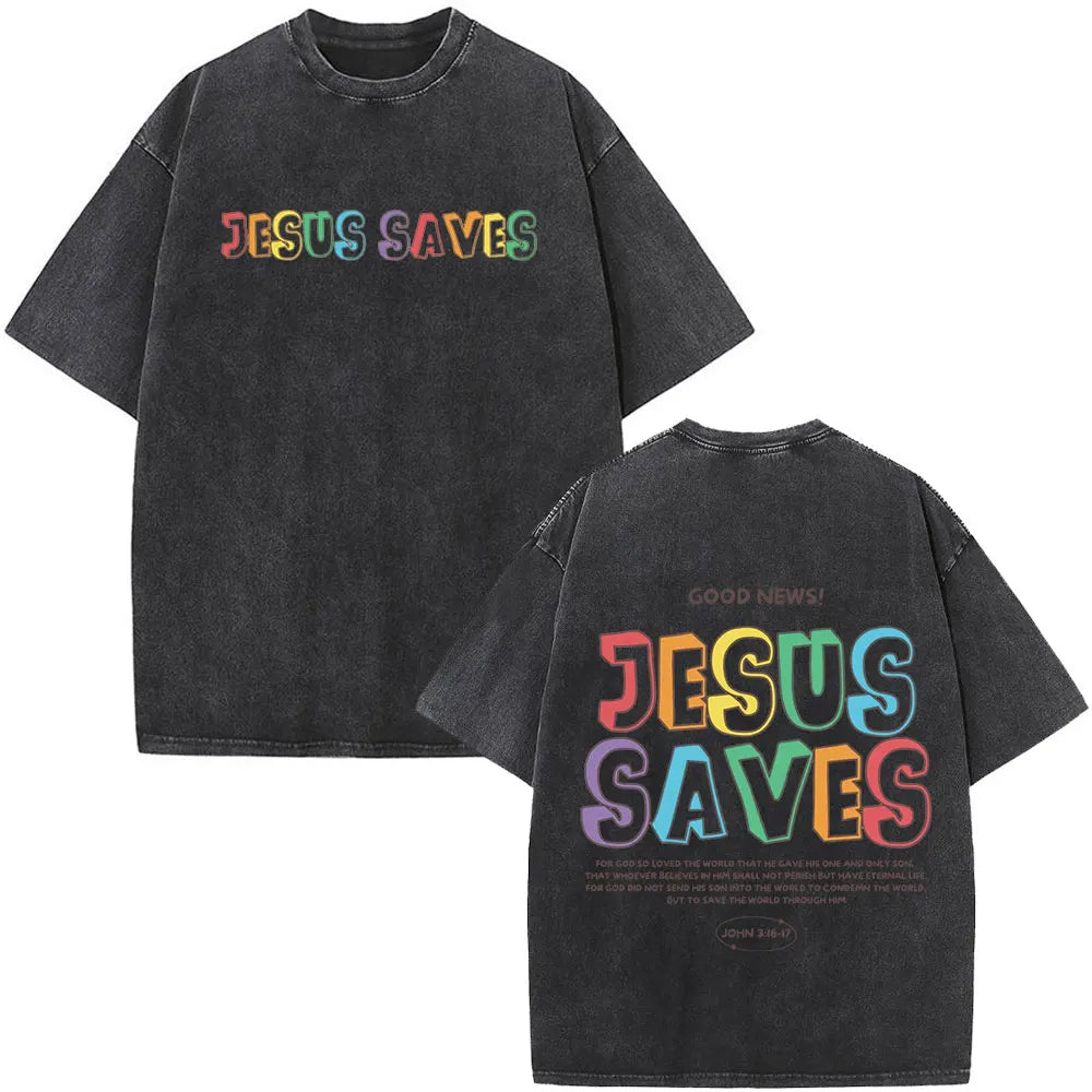 Faith Over Fear Christian Bible Verse Vintage Tee - Unisex