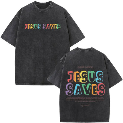 Faith Over Fear Christian Bible Verse Vintage Tee - Unisex