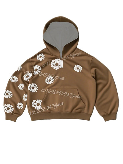 Printed Hoodie - Women'S Street Sweatshirt