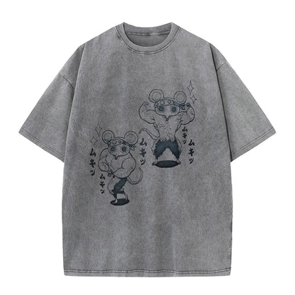 Vintage Demon Slayer Uzui Tengen Cotton Tee - Unisex