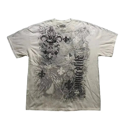 LIMITED EDITION Y2K Gothic Streetwear Long-Sleeve Tee - Unisex