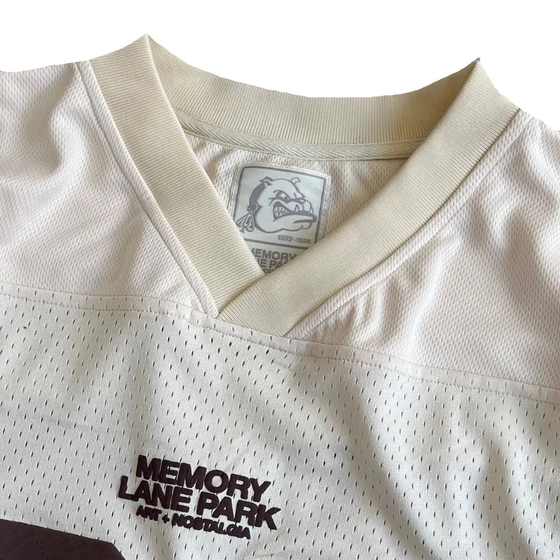 Mesh Jersey Streetwear Oversized College Wear - Unisex