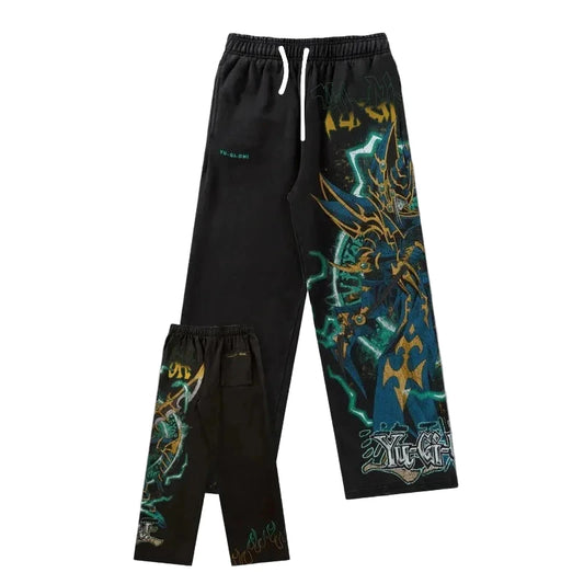 3D Cartoon Mesh Breathable Sweetpants - Adults & Kids