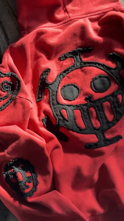 Graffiti Hoodie  – Oversized Harajuku Graphic Sweatshirt