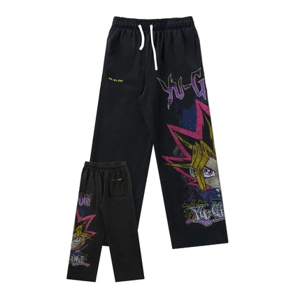 3D Cartoon Mesh Breathable Sweetpants - Adults & Kids