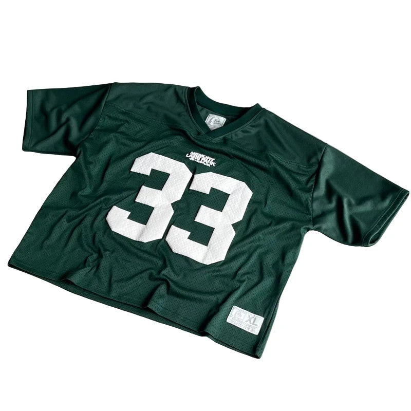 Mesh Jersey Streetwear Oversized College Wear - Unisex