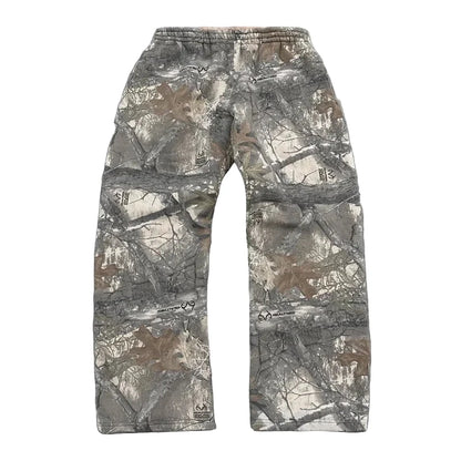 Y2K Retro Camo Sweatpants – Unisex Streetwear