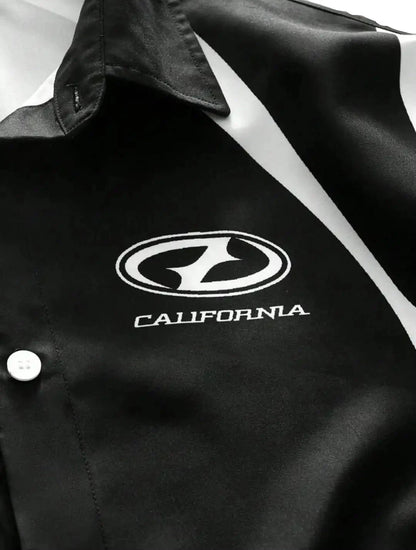 Casual Oversized V-Neck Jersey Tee - Unisex