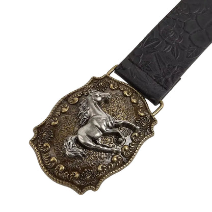 Y2K Punk Rock Belt Hip Hop Harajuku Belt Leather