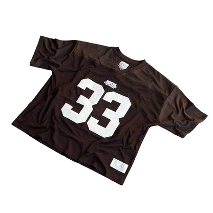 Mesh Jersey Streetwear Oversized College Wear - Unisex