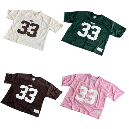 Mesh Jersey Streetwear Oversized College Wear - Unisex