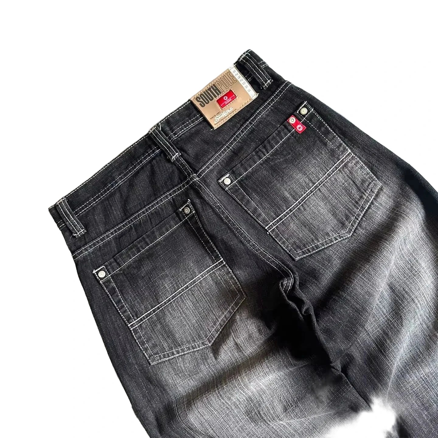 American Fashion Hip Hop Joker Oversized Jeans – Y2K Street Unisex Wide-Leg Loose Pants