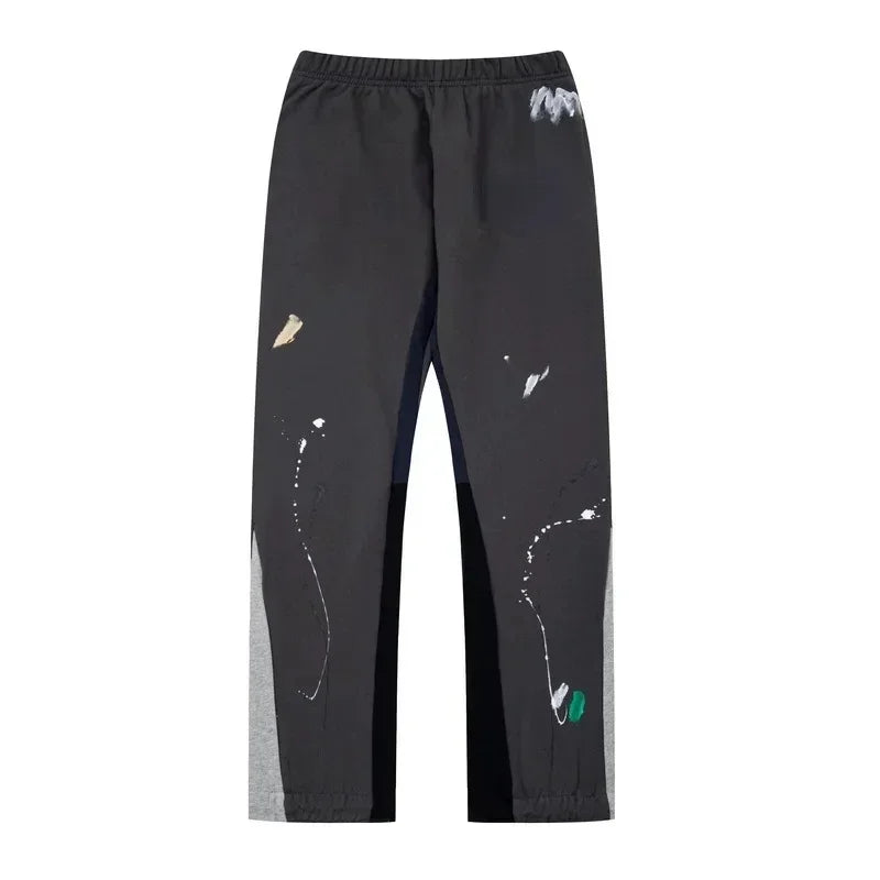Y2K Tie-Dye Sweatpants – Unisex Retro Hip-Hop Loose Joggers with Stretch Waist.