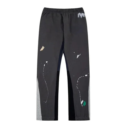 Y2K Tie-Dye Sweatpants – Unisex Retro Hip-Hop Loose Joggers with Stretch Waist.