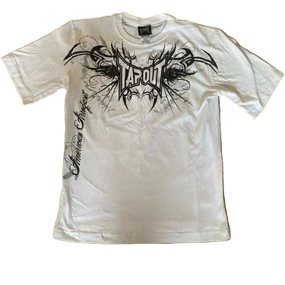 LIMITED EDITION Y2K Gothic Streetwear Long-Sleeve Tee - Unisex