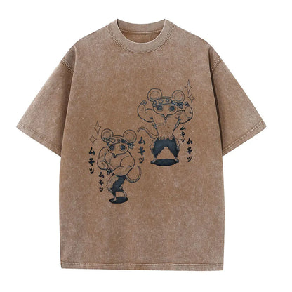 Vintage Demon Slayer Uzui Tengen Cotton Tee - Unisex