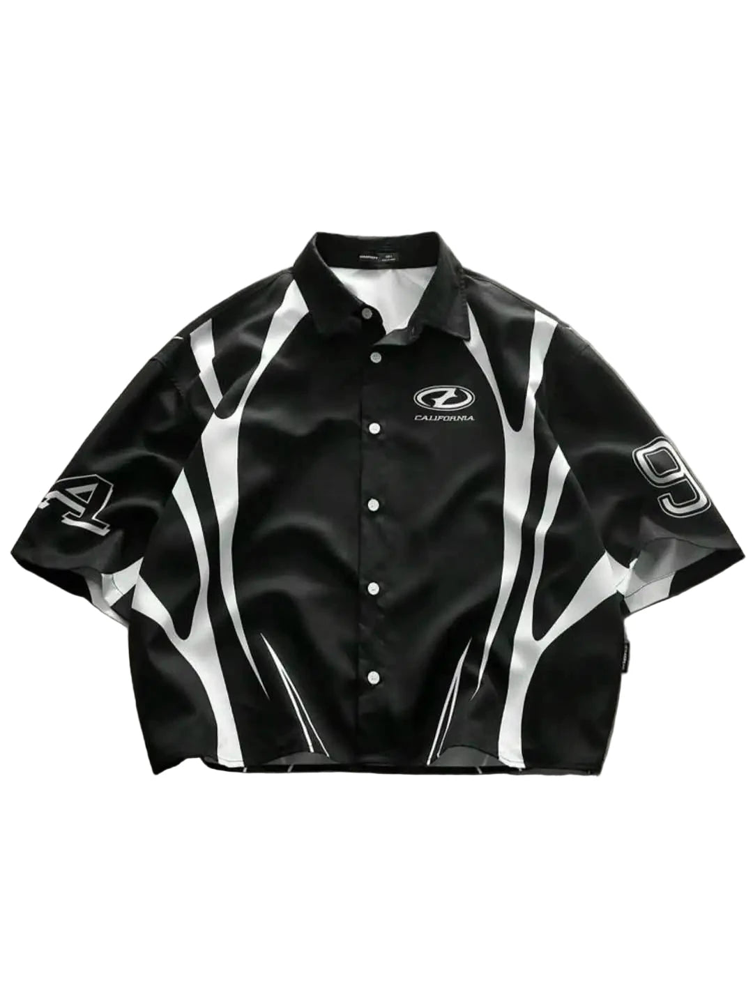 Casual Oversized V-Neck Jersey Tee - Unisex