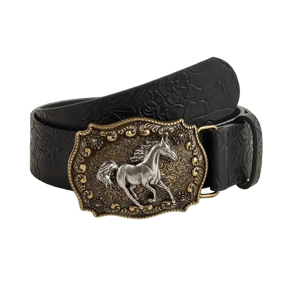 Y2K Punk Rock Belt Hip Hop Harajuku Belt Leather