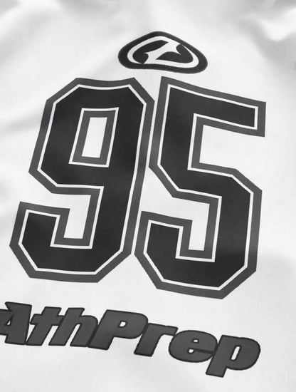 Casual Oversized V-Neck Jersey Tee - Unisex