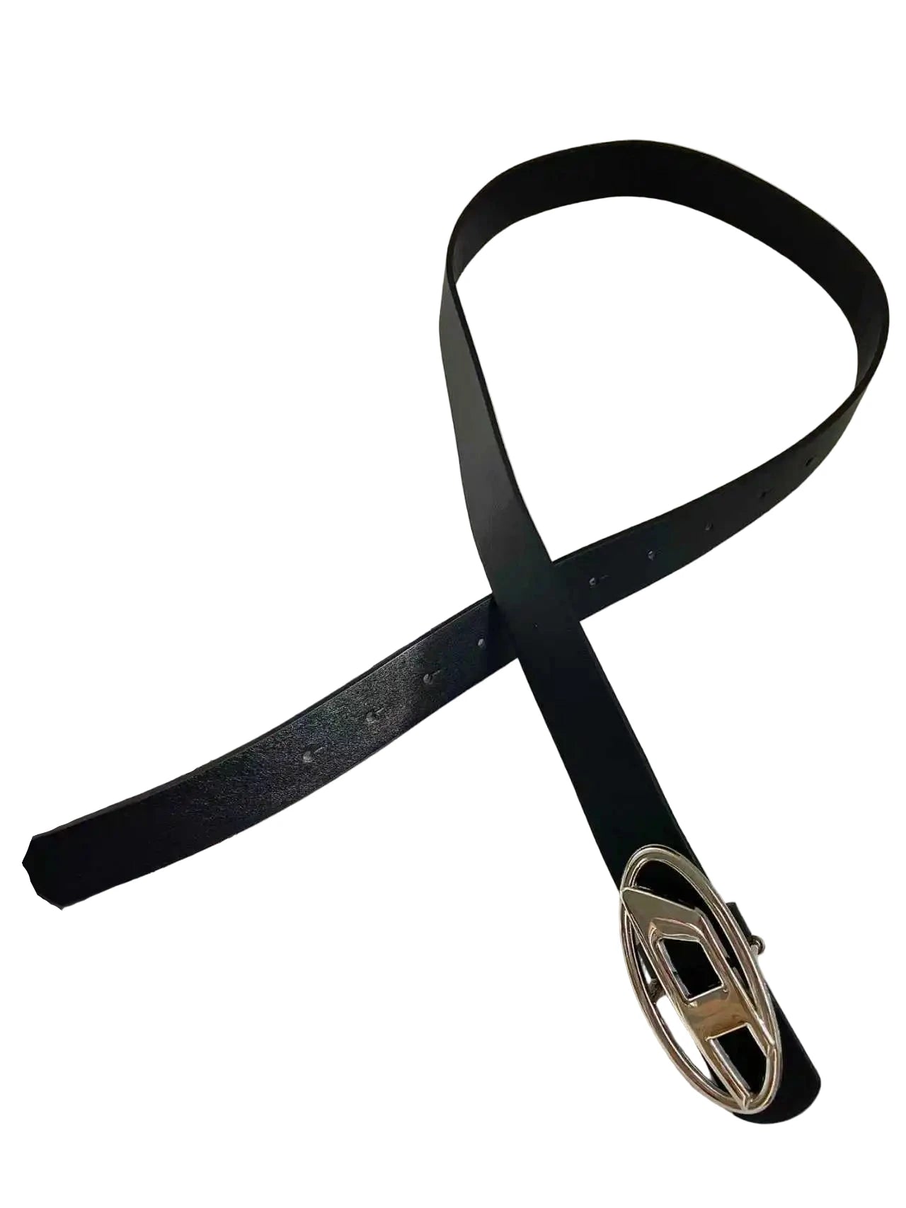 Women's Y2K Punk PU Leather Letter D Belt