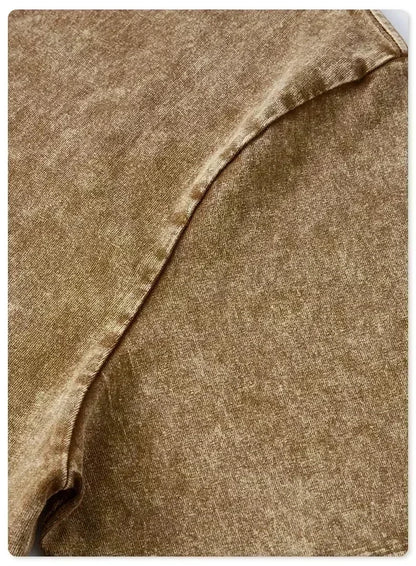 Washed Cotton Loose-Fit Tee - Unisex