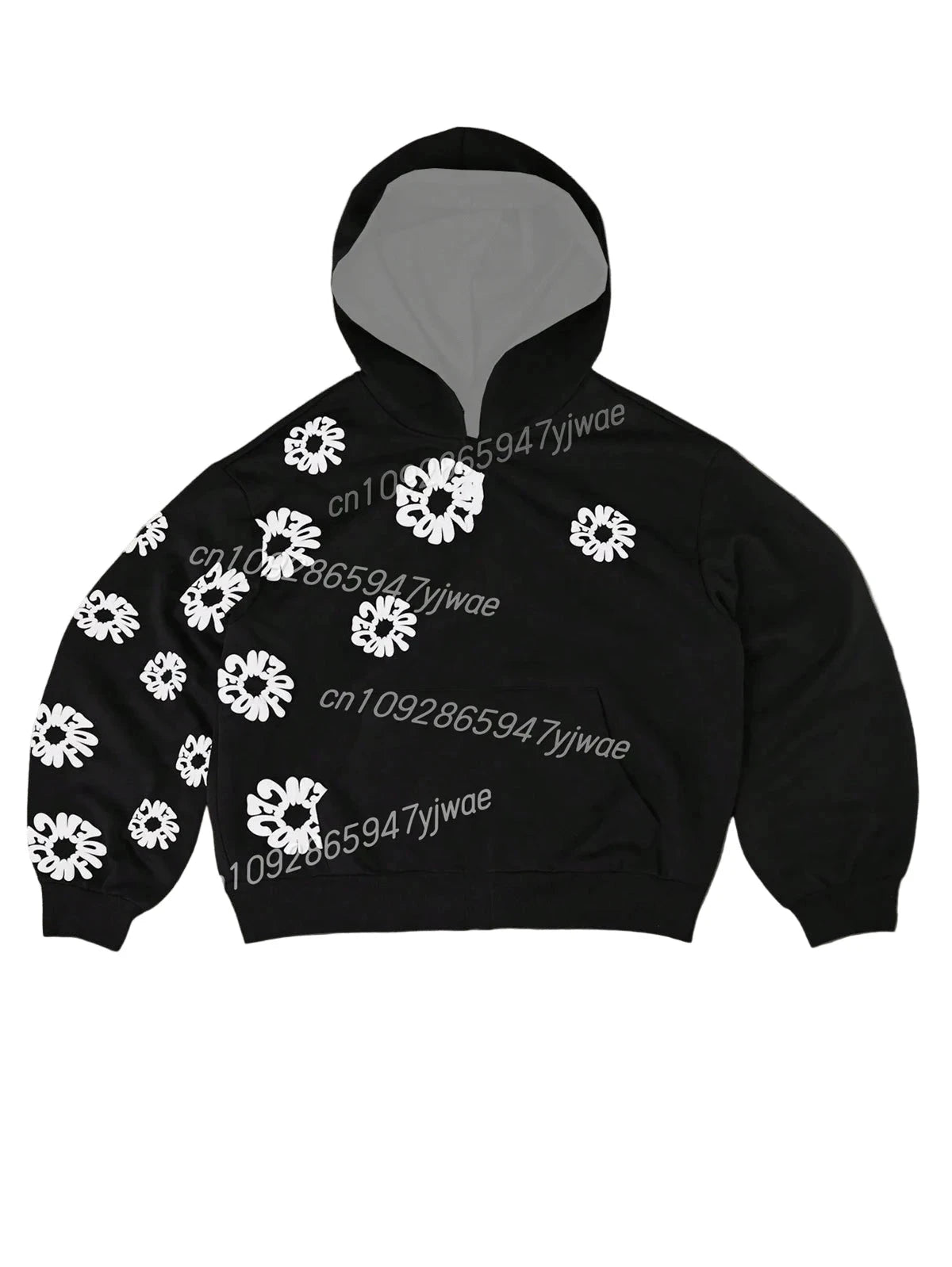 Printed Hoodie - Women'S Street Sweatshirt