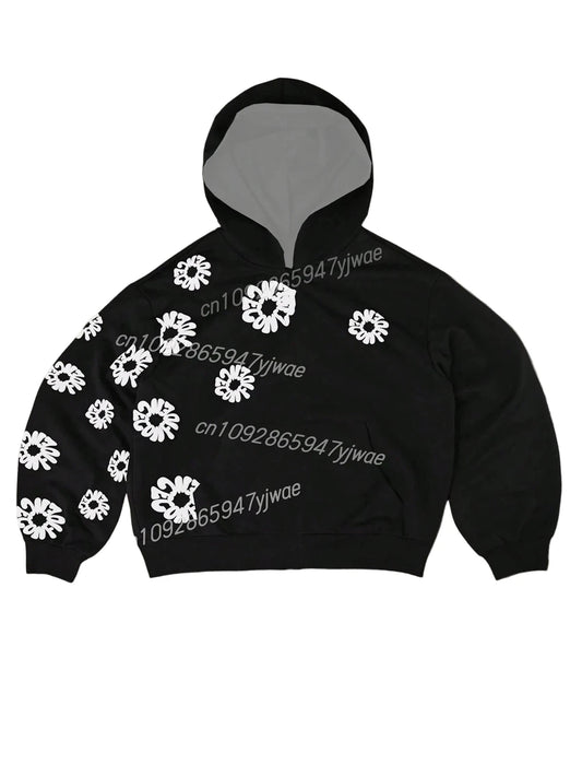 Printed Hoodie - Women'S Street Sweatshirt