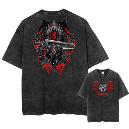 Washed Cotton Loose-Fit Tee - Unisex