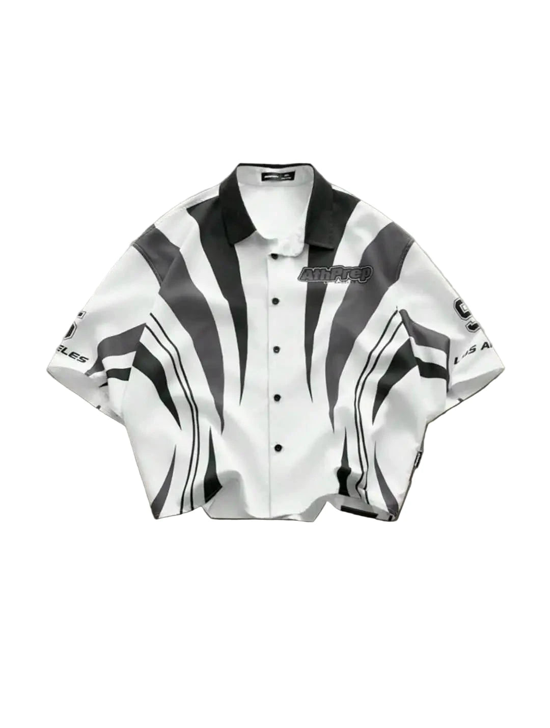 Casual Oversized V-Neck Jersey Tee - Unisex