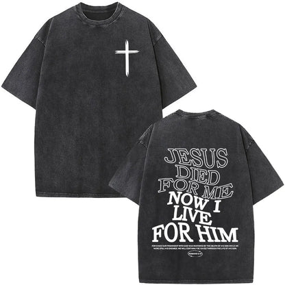 Faith Over Fear Christian Bible Verse Vintage Tee - Unisex