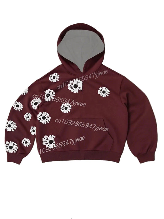 Printed Hoodie - Women'S Street Sweatshirt