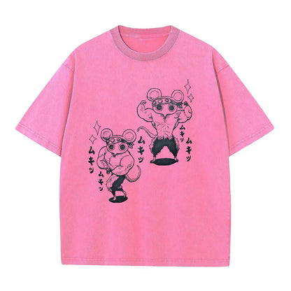 Vintage Demon Slayer Uzui Tengen Cotton Tee - Unisex